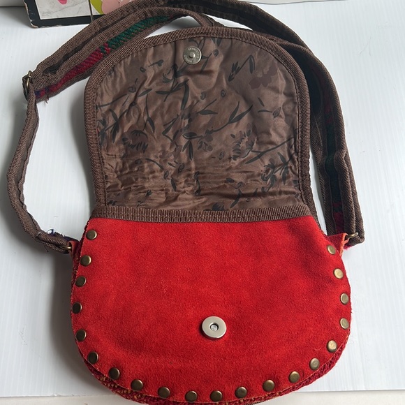 Leather Handmade bag hand crafted and stitched leather adjustable strap - Picture 13 of 14